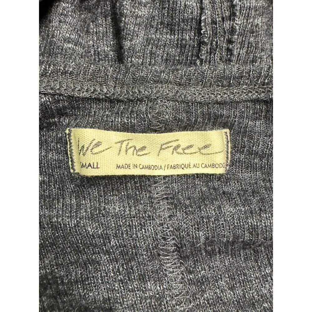 FREE PEOPLE We The Free Dream Weaver Tank Coconut Shell Buttons, Sz S
